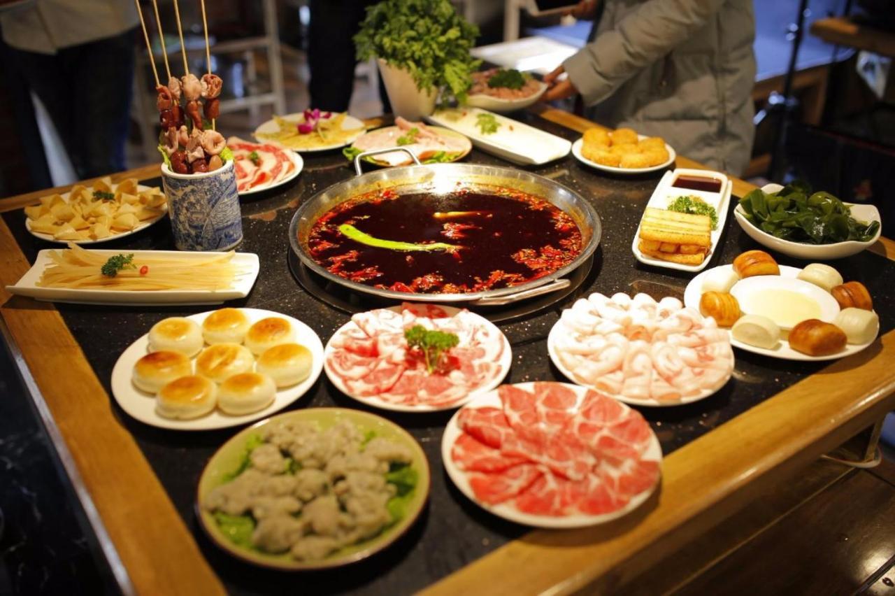 7Days Premium Chendu Kuanzhai Alley Branch 청두 외부 사진
